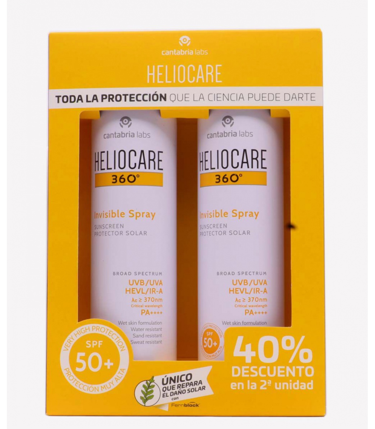 Duplo Heliocare 360 Spray Invisible SPF50 200ml