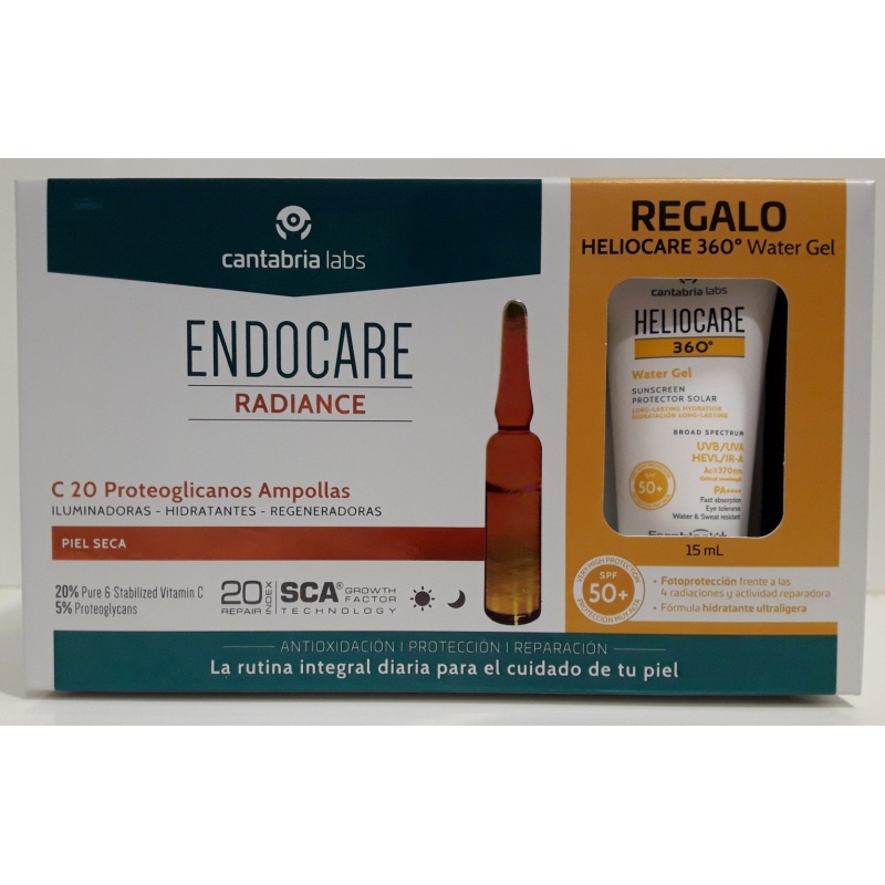 Endocare C20 Proteoglicanos-Ampollas Efecto Inmediato-Farmatecuida